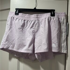 Adidas Women's Pastel Purple Athletic Shorts